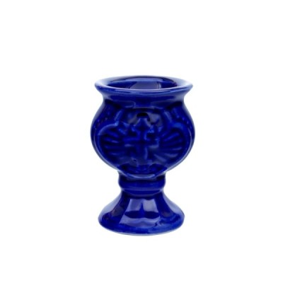 Ceramic Oil lamp "Ray" blue