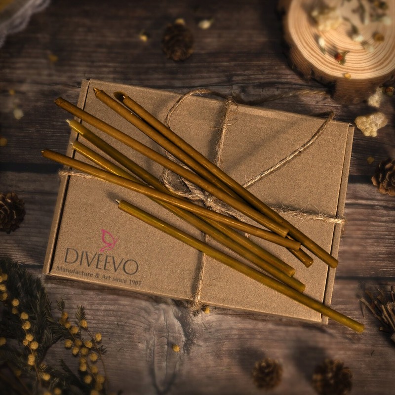 Church candles "Brown" Diveevo N30