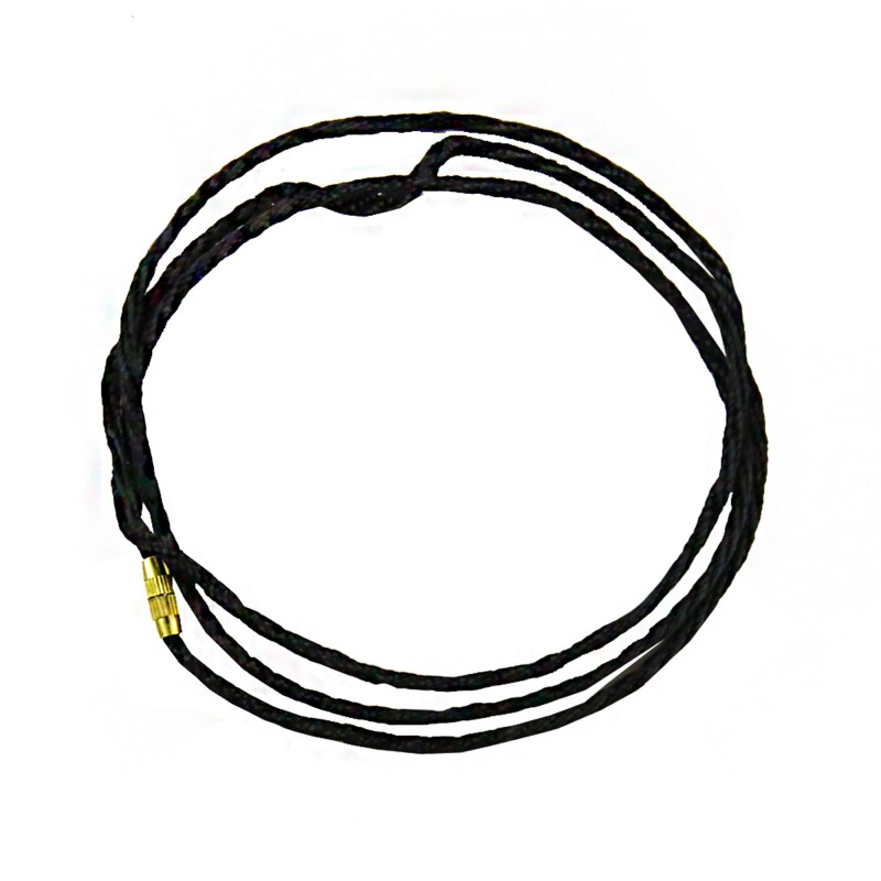 Гайтан чёрный, шёлк крученый