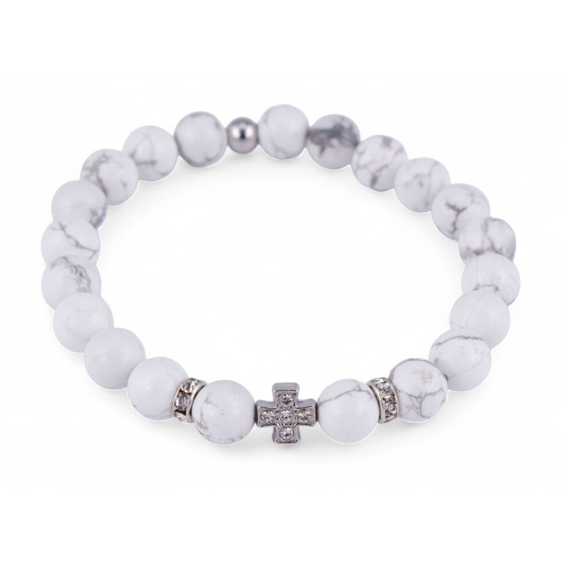 Браслет Говлит (Хаулит) крест