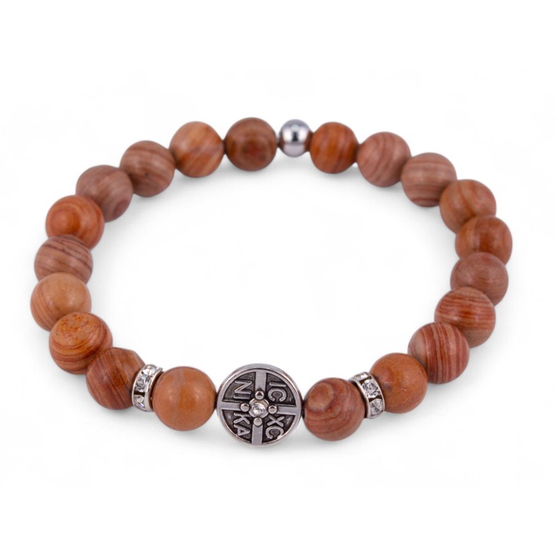 Браслет Яшма пейзажная IN XC Nika