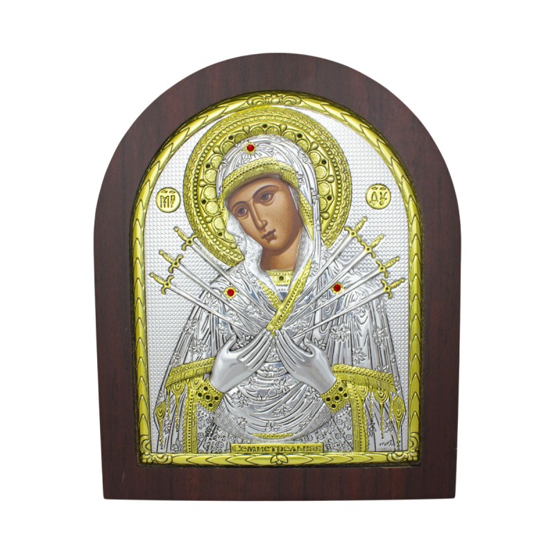 copy of Икона Вседержателя Господа 147*180 см в серебре