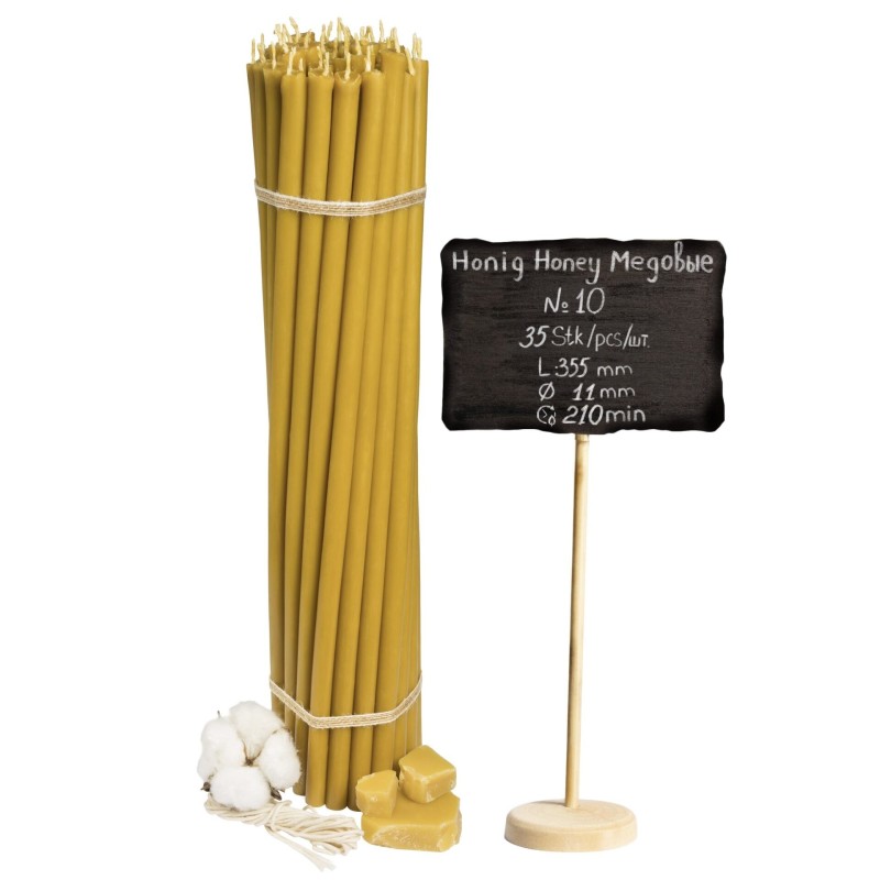 Beeswax Church Candles "Honey" N10