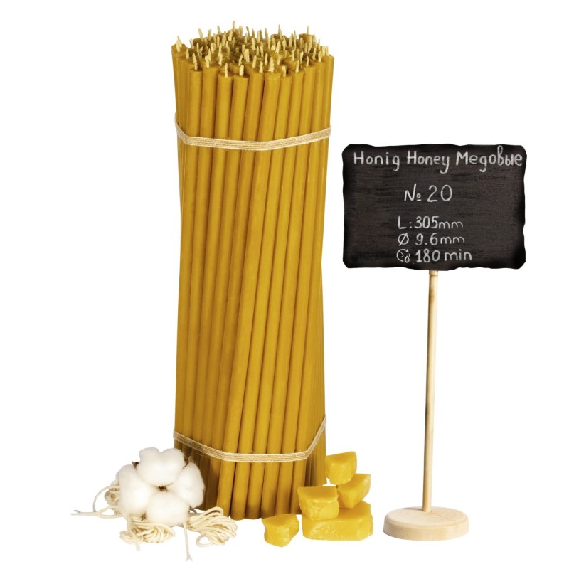 Beeswax Church Candles "Honey" N20