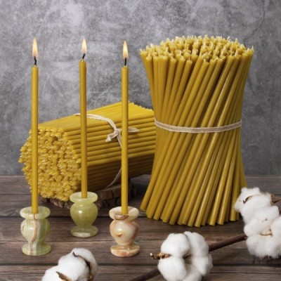 Beeswax Church Candles "Honey" N30