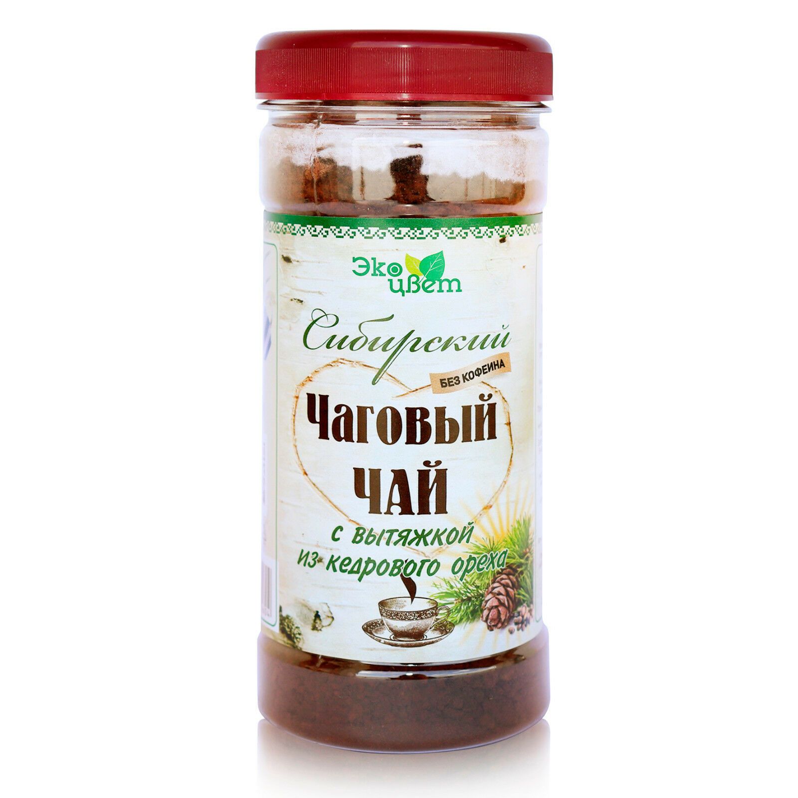 Siberian Chaga tea with pine nut extract and Herbs of Baikal, 90 g ...